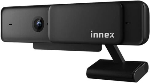 Innex C831 180° Panoramic 4K Wide Angle Webcam with Microphone, AI Facial Tracking for Windows, Mac, Easy Setup Conference Room Camera with Flexible View Angle for Meeting Room, Huddle Space in Saudi Arabia