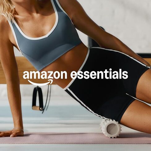 Amazon Essentials Formflex Buttery Buttery Soft High High 6 "شورتات راكب الدراجة النارية مع تقليم التباين in Saudi Arabia