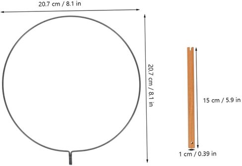 Veemoon 4Pcs DIY Hand Fan Frame Round Structure for Elegant Crafting Handle Design for Bridal Showers Hanfu Parties Versatile Decorative Use in Saudi Arabia