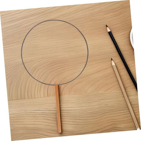 Veemoon 4Pcs DIY Hand Fan Frame Round Structure for Elegant Crafting Handle Design for Bridal Showers Hanfu Parties Versatile Decorative Use in Saudi Arabia