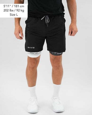 Christian Performance Shorts - Men's Gym & Sport Shorts with Pockets & Compression Liner, Bible Verse Activewear in Saudi Arabia