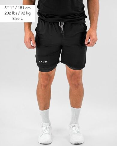 Christian Performance Shorts - Men's Gym & Sport Shorts with Pockets & Compression Liner, Bible Verse Activewear in Saudi Arabia