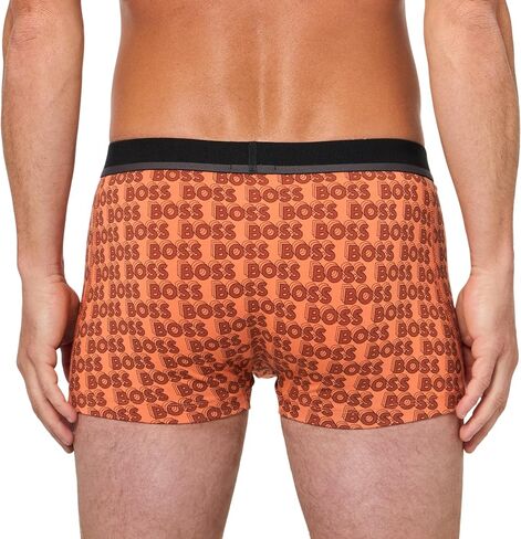 BOSS Men's Bold Logo 365 Cotton Stretch Trunk Underwear in Saudi Arabia