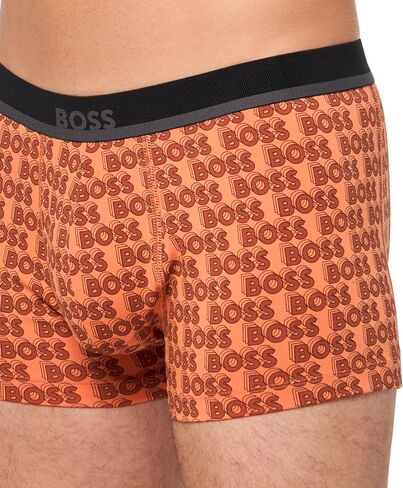 BOSS Men's Bold Logo 365 Cotton Stretch Trunk Underwear in Saudi Arabia