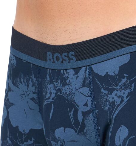 BOSS Men's Bold Logo 365 Cotton Stretch Trunk Underwear in Saudi Arabia