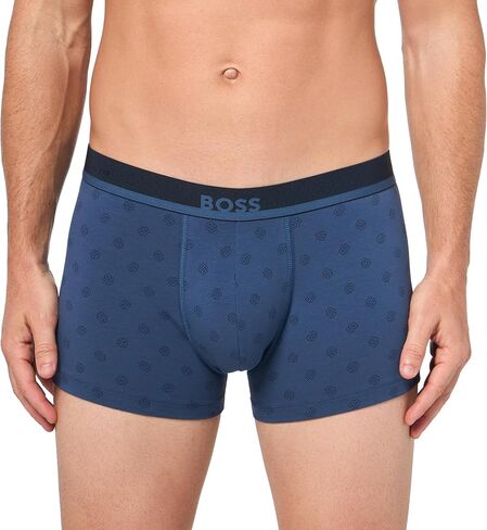 BOSS Men's Bold Logo 365 Cotton Stretch Trunk Underwear in Saudi Arabia