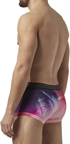 papi UMPA076 2PK Microflex Brazilian Trunks Color Tropical-Black Size XL in Saudi Arabia