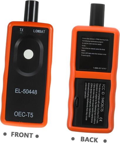 Cabilock Reset Tool Tool Tool Sensor Sensor لجميع بطارية السيارات غير متضمنة سهلة الاستخدام نظام مراقبة ضغط الإطارات الفعال in Kuwait