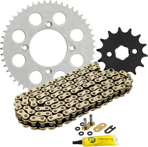 NICHE Drive Sprocket Chain Combo for Honda XR100R CRF100F Front 14 Rear 50 Tooth 428HZ Standard 118 Links in Saudi Arabia