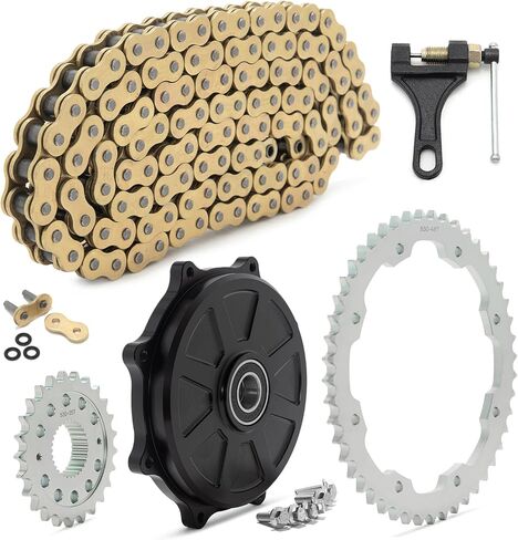 TOFR Chain Sprocket Conversion Kit Drive Transmission for Harley Touring Twin Cam M8 09-UP 22+48 tooth sprocket in Saudi Arabia