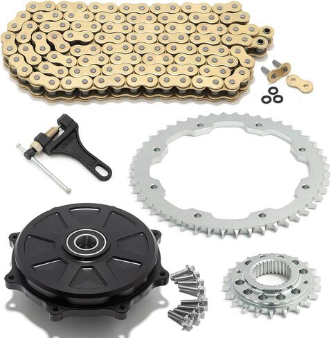 TOFR Chain Sprocket Conversion Kit Drive Transmission for Harley Touring Twin Cam M8 09-UP 22+48 tooth sprocket in Saudi Arabia