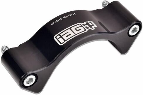 دليل حزام توقيت IAG Performance V2 لـ Subaru WRX 2002-14 ، 04-21 STI ، 05-09 Legacy GT & 04-08 Forester XT (Black Finish) in Kuwait