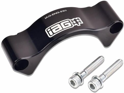 دليل حزام توقيت IAG Performance V2 لـ Subaru WRX 2002-14 ، 04-21 STI ، 05-09 Legacy GT & 04-08 Forester XT (Black Finish) in Kuwait