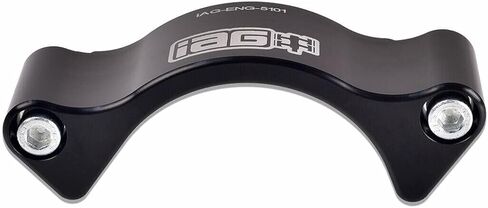 دليل حزام توقيت IAG Performance V2 لـ Subaru WRX 2002-14 ، 04-21 STI ، 05-09 Legacy GT & 04-08 Forester XT (Black Finish) in Kuwait