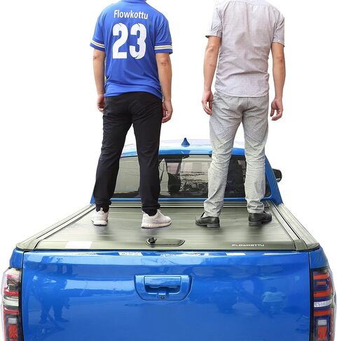 Retractable Hard Tonneau Cover Fits 2009-2025 Dodge Ram 1500 5'7'' Truck Bed (Classic & New Body)| No Fit W/RamBox or Stepside Model/Multi-Function (Split) Tailgate (Ram 1500, 5.7 FT) in Kuwait