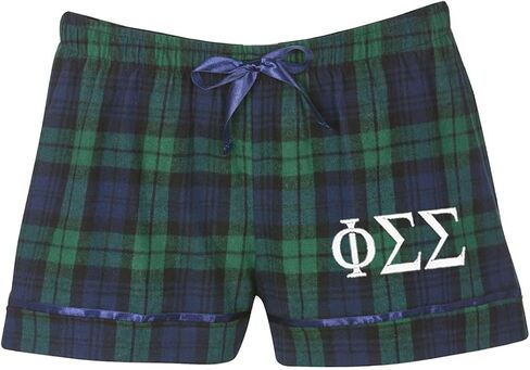 Phi Sigma Sigma من نادي الفانيلا الملاكم - Phi Sig Boxer Shorts - Phi Sigma Sigma Lettern in Kuwait