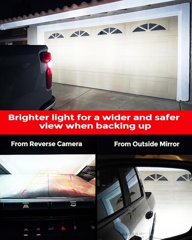 4257 WT21 / 7W LED مصابيح إضاءة عكسية لفورد F-150 2021-2023 / F-2550 F-350 Super Duty 2020-2025-Canbus خالية in Kuwait