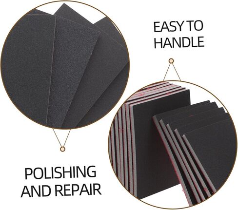 Car Sandpaper PCS kit منصات الصنفرة لخلفية رمل الرغوة الرغوية الجافة مجموعة من ورق الصنفرة in Saudi Arabia