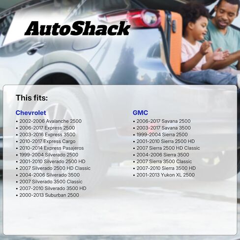 Autoshack Black Hat محفورة ودوارات فرامل متدنية مجموعة بديلة فرامل خلفية للفرامل لشراء Chevrolet Express 3500 Express 2500 Silverado 2500 HD Classic GMC Sierra 2500 HD Savana 3500 V8 RWD PR65057LR in Kuwait