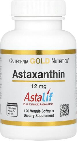 كاليفورنيا التغذية الذهب Astaxanthin ، كاروتينويد مضادات الأكسدة ، astalif النقي الأيسلندي النشط من الناحية البيولوجية 99 ٪ in Kuwait
