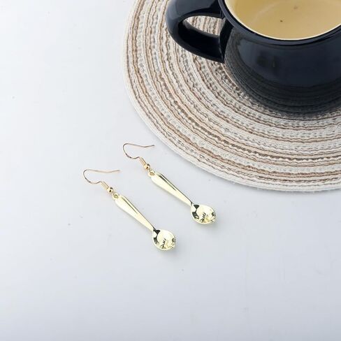 MAOFAED Cooking Gift Chef Gift Cooking Jewelry, Spoon Earrings Baker Earring, Baking Merch Spoon Jewelry (spoonearring) in Saudi Arabia