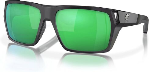 Fin-Nor 1595714 Fishing Sunglasses, Spring Tide Silver/Matte Charcoal Stripe Frame with Grey Polycarbonate Lens, Fishing Sunglasses for Men & Women in Kuwait