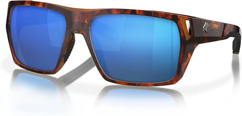 Fin-Nor 1595714 Fishing Sunglasses, Spring Tide Silver/Matte Charcoal Stripe Frame with Grey Polycarbonate Lens, Fishing Sunglasses for Men & Women in Kuwait