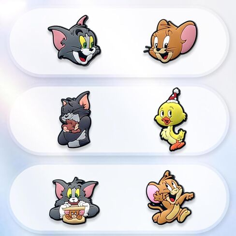 Cartoon Shoe Charms for Croc Clogs Sandals, Cute Shoe Decorations in Kuwait