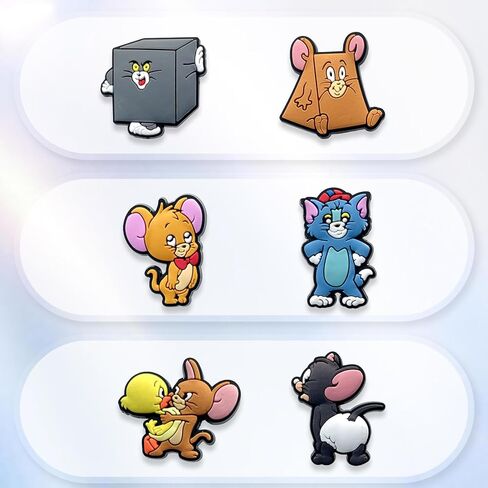 Cartoon Shoe Charms for Croc Clogs Sandals, Cute Shoe Decorations in Kuwait