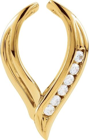 Womens Continuum Sterling Silver Round Shape Pendant Enhancer Fine Jewelry for Women Gifts for Her (Mounting Only, Not All Stones Included) in Saudi Arabia