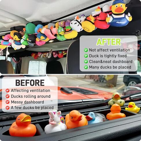حامل البطة لجيب ، حامل حبل البط المرن من طراز Jeep Wrangler YJ TJ JK JL & Gladiator JT ، Paracord Ducks Hound Fixed ، Hold 36 Ducks ، Gift for Jeep Lover (Black) in Kuwait