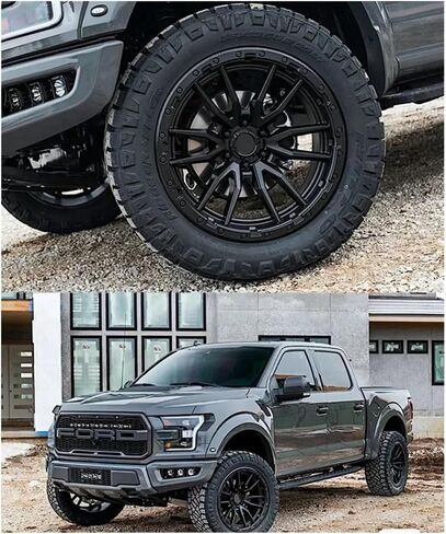 1PCS Car Wheel Rim 16-22Inch Car Rims Compatible for F150 Compatible for Bronco Ram Compatible for Pickup Compatible for Titan Alloy Wheel Aluminum Suv Pick-Up Off-Road(Other) in Saudi Arabia