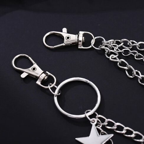 Pant Chains for Men Women Punk Wallet Chains for Pant Hip Hop Trousers Chain Pocket Chain for Jeans in Kuwait