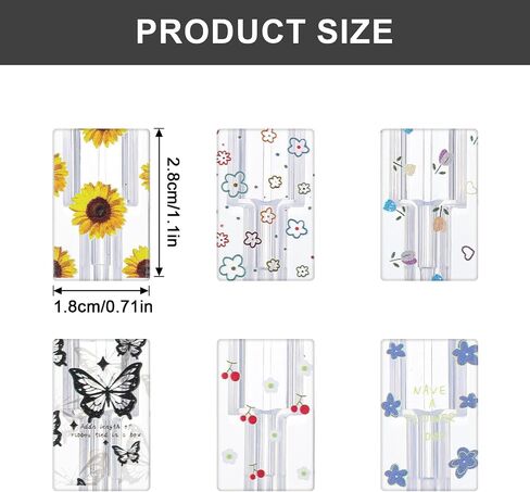 6 Pcs Cute Cord Protector，Cable Protectors for Cords Flower Transparent Charger Protector Type-C Ptu Heart Protector De Cargador，Phone Cord Protector，Charger Accessories in Saudi Arabia