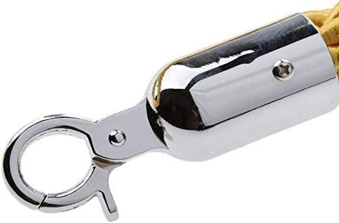 حبال تعليق مخملية للتحكم في الحشود، حبال ستانشيون مناسبة لدور السينما، الفتحات الكبرى، المطاعم، الفنادق (1.5 متر، أحمر) in Kuwait