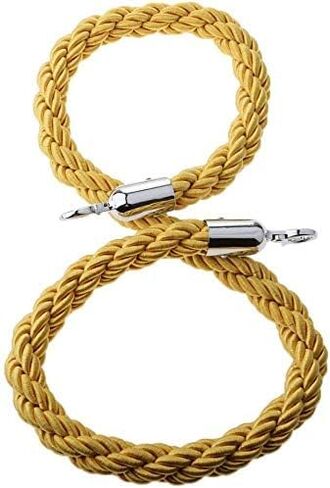 حبال تعليق مخملية للتحكم في الحشود، حبال ستانشيون مناسبة لدور السينما، الفتحات الكبرى، المطاعم، الفنادق (1.5 متر، أحمر) in Kuwait