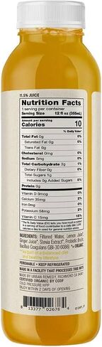 Urban Remedy Organic Ginger Lemonade, Low Glycemic Lemon Drink with Probiotics & Vitamin C, Immune & Digestive Support, Vegan, Gluten-Free, Non-GMO, 12 fl oz in Saudi Arabia