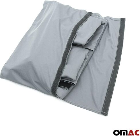 OMAC Magnetic Window Stratings حماية الأشعة فوق البنفسجية لـ Ford Transit 2015-2024 Gray Black 3 PCS in Kuwait