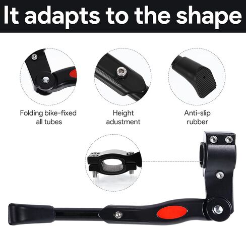 Bike Kickstand, Adjustable Aluminium Alloy Bike Stand in Saudi Arabia