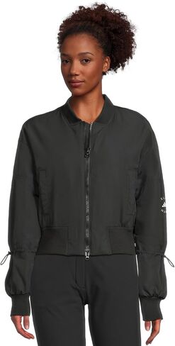 adidas Women's by Stella McCartney Truenature Woven Bomber Cropped Jacket in Saudi Arabia