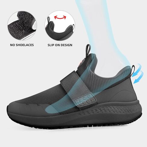Women's Non Slip Work Shoes Slip Resistant Waterproof Chef Shoe for Women Working in Kitchen Restaurant Food Service Slip-On Design Walking Sneakers Zapatos Trabajo in Saudi Arabia