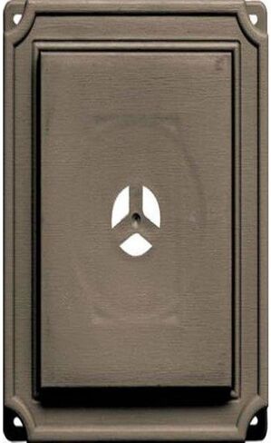 Builders Edge 130110001034 Mounting Block, Parchment in Saudi Arabia