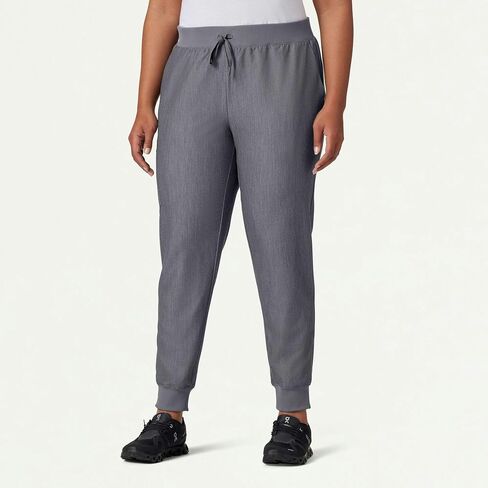 Jaanuu Silex Women's 6-Pocket Slim Mid-Rise Scrub Jogger in Kuwait