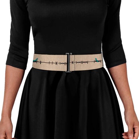 Buckle-Down Belt Women's Cinch Nightmare Before Christmas Oogie Boogie Bugs Bounding Tans Available In Adjustable Sizes in Saudi Arabia