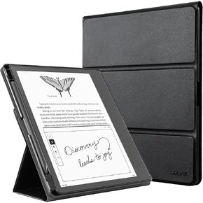 CoBak Case for Kindle Scribe - All New PU Leather Cover with Auto Sleep Wake Feature for Kindle Scribe 10.2" 2022 Released with Pen Holder in Kuwait