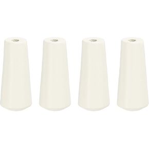 uxcell 4Pcs Cord Knobs, 35mm Window Blind Tassels Wooden Pull Cord Tassel Drops Pull End Pendant for Window Blinds Shade Curtain, White in Kuwait