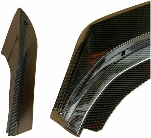 Front Bumper Lip Splitter Spoiler Glossy Black 5Pcs Compatible with Camaro SS 2016-2024 / LS LT RS 2019-2024 in Kuwait