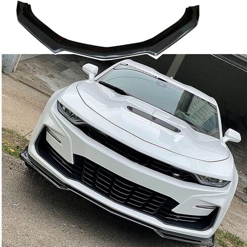 الأمامي الشفاه متوافق مع Chevy Camaro 2016-2021 SS /2019-2021 LS LT RS Front Flitter (Gloss Black) in Kuwait