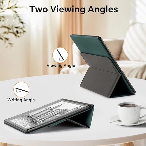 CoBak Case for Kindle Scribe - All New PU Leather Cover with Auto Sleep Wake Feature for Kindle Scribe 10.2" 2022 Released with Pen Holder in Saudi Arabia