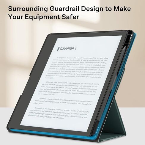 CoBak Case for Kindle Scribe - All New PU Leather Cover with Auto Sleep Wake Feature for Kindle Scribe 10.2" 2022 Released with Pen Holder in Saudi Arabia